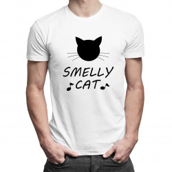 Smelly cat - męska koszulka z nadrukiem