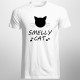 Smelly cat - męska koszulka z nadrukiem