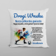 Drogi ..., moja (nasza) piłkarska gwiazdo - poduszka na prezent - produkt personalizowany