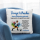 Drogi ..., moja (nasza) piłkarska gwiazdo - poduszka na prezent - produkt personalizowany
