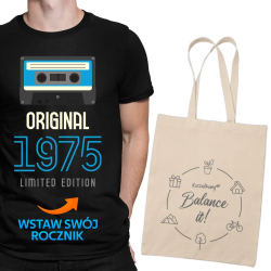 Original (rok) Limited Edition - męska koszulka 16647 - produkt personalizowany  + torba PL002032TCw