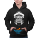 Narodziny legendy z Twoim rocznikiem - męska bluza na prezent - produkt personalizowany