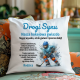 Drogi ..., moja (nasza) hokejowa gwiazdo - poduszka na prezent - produkt personalizowany