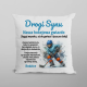 Drogi ..., moja (nasza) hokejowa gwiazdo - poduszka na prezent - produkt personalizowany