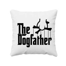 The Dogfather - poduszka na prezent