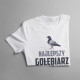 Najlepszy gołębiarz w całej wsi - męska koszulka z nadrukiem