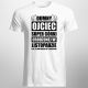 Dumny ojciec super córki urodzonej w listopadzie - męska koszulka z nadrukiem
