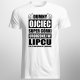 Dumny ojciec super córki urodzonej w lipcu - męska koszulka z nadrukiem