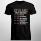 Stolarz - stawka godzinowa - męska koszulka z nadrukiem