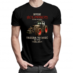 Bycie rolnikiem to nie wybór, trzeba to mieć we krwi