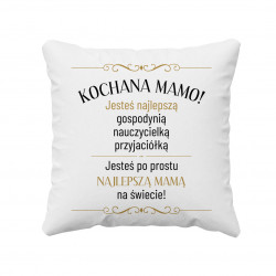 Kochana mamo - poduszka z nadrukiem