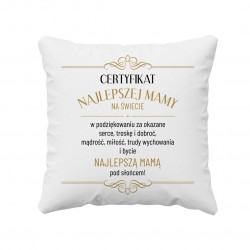 Kochana mamo - poduszka z nadrukiem