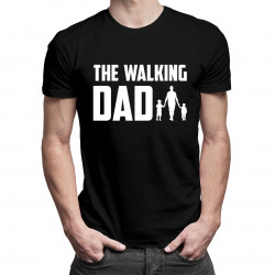 The walking dad - męska koszulka z nadrukiem