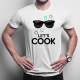 Let's cook - męska lub damska koszulka z nadrukiem
