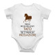 Pakuj moje pieluchy tato - konie - body dziecięce z nadrukiem