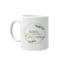 Kubek najlepszej chrzestnej - kubek z nadrukiem