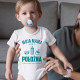 Moja mama jest położną - body dziecięce z nadrukiem