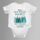 Pakuj moje pieluchy mamo - las - body dziecięce z nadrukiem
