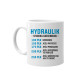 Hydraulik - stawka godzinowa - kubek z nadrukiem