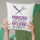 Poduszka najlepszej fryzjerki na świecie - poduszka z nadrukiem
