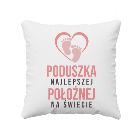 Poduszka najlepszej księgowej na świecie - poduszka z nadrukiem