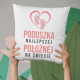 Poduszka najlepszej księgowej na świecie - poduszka z nadrukiem