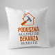 Poduszka najlepszego dekarza na świecie - poduszka z nadrukiem