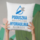 Poduszka najlepszego hydraulika na świecie - poduszka z nadrukiem