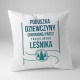 Poduszka dziewczyny leśnika - poduszka z nadrukiem