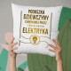 Poduszka dziewczyny elektryka - poduszka z nadrukiem