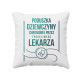 Poduszka dziewczyny chronionej przez troskliwego lekarza