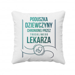 Poduszka dziewczyny chronionej przez troskliwego lekarza
