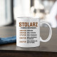 Stolarz - stawka godzinowa - kubek z nadrukiem