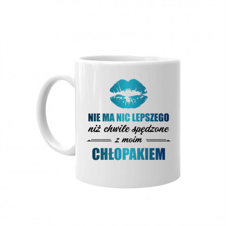 Chwile spędzone z moją dziewczyną - kubek z nadrukiem