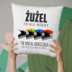 Żużel to nie hobby - poduszka z nadrukiem