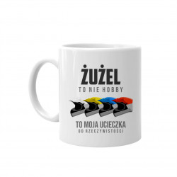 Żużel to nie hobby - kubek z nadrukiem