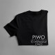 Piwo ukształtowało to wspaniałe ciało v2 - męska koszulka z nadrukiem
