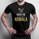 Nigdy nie lekceważ kowala - męska koszulka z nadrukiem
