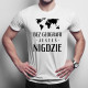 Bez geografii jesteś nigdzie - męska koszulka z nadrukiem