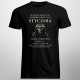 Jestem facetem ze stycznia. Mam 3 oblicza - męska koszulka z nadrukiem