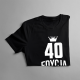 40 lat Edycja Limitowana (wersja 2) - męska koszulka z nadrukiem