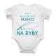 Pakuj moje pieluchy mamo - ryby - body dziecięce z nadrukiem