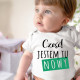 Jestem tu nowy - body dziecięce z nadrukiem