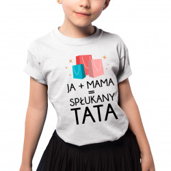 Spłukany tata - koszulka dziecięca z nadrukiem