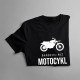 Bardziej niż motocykl kocham tylko moją żonę - męska koszulka z nadrukiem
