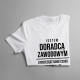 Jestem doradcą zawodowym - męska koszulka z nadrukiem