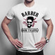 Barber zrobi to lepiej - męska koszulka z nadrukiem