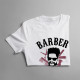 Barber zrobi to lepiej - męska koszulka z nadrukiem