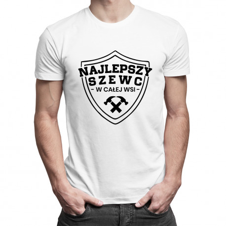 Najlepszy szewc w całej wsi - męska koszulka z nadrukiem