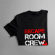 Escape room crew - męska koszulka z nadrukiem